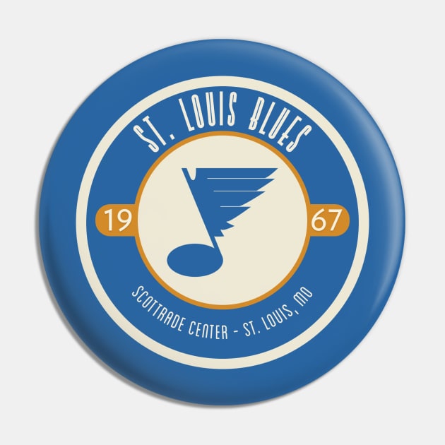 St. Louis Hockey Blues Pin by teepublic9824@ryanbott.com