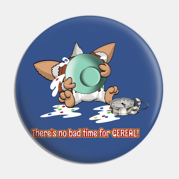 There's no bad time for cereal Pin by TechnoRetroDads