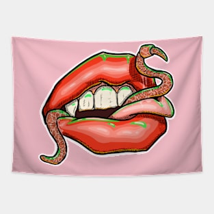 Lips Tapestry