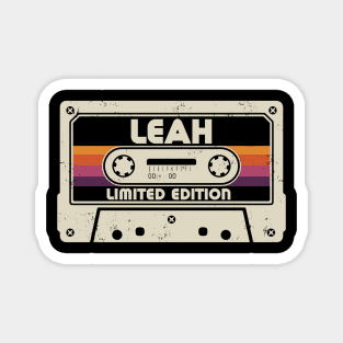 Leah Name Limited Edition Magnet