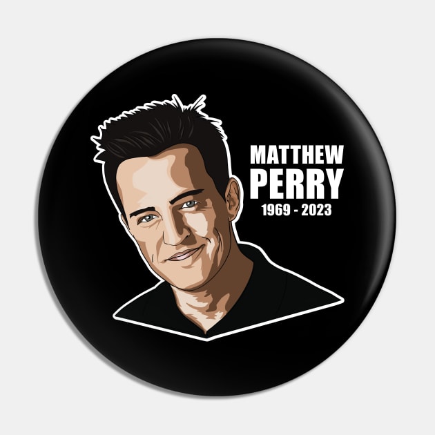 Matthew Perry Art Pin by vectrus