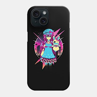 Miku's Vocal Power Date Music Shirt Phone Case