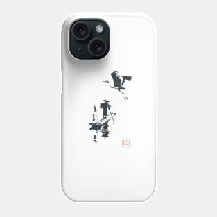 fisherman stork Phone Case