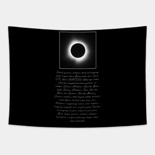 TOTAL SOLAR ECLIPSE 2024 Tapestry