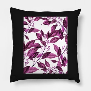 Fibers pink Art Pillow