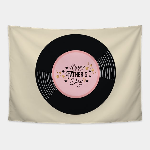 Vinyl - Happy Fathers Day ♡ Tapestry by SwasRasaily