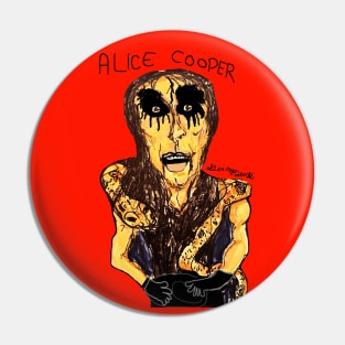 Alice Cooper Welcome to My Nightmare Pin