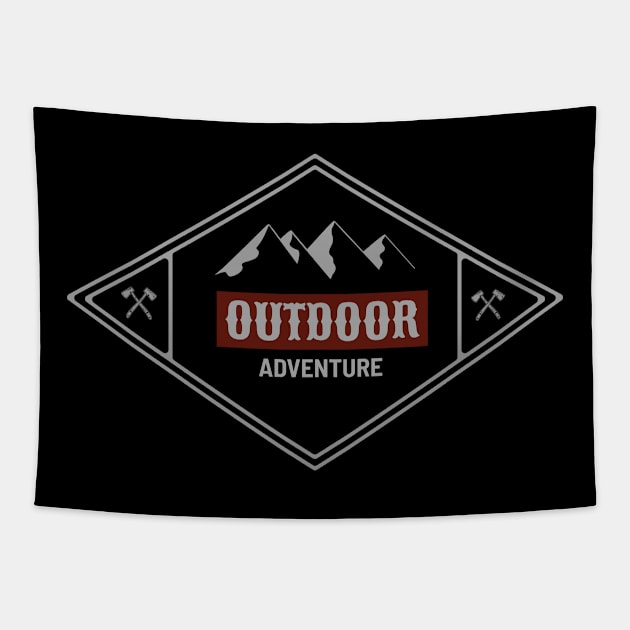 Outdoor adventure Tapestry by Creastore