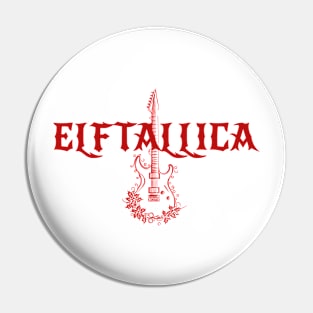 Rock the Holidays: Elftallica's Jingle Bells Jam Pin