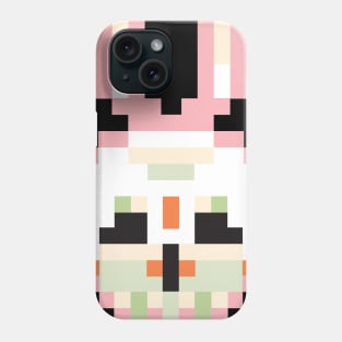 Pink Pixel Rabbit Phone Case