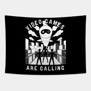 Video Games Are Calling Video Gamer Gifts Tapestry