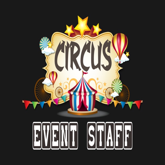 circus staff t-shirt by Darwish