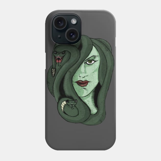 It's a rock hard stare Phone Case by Flush Gorden