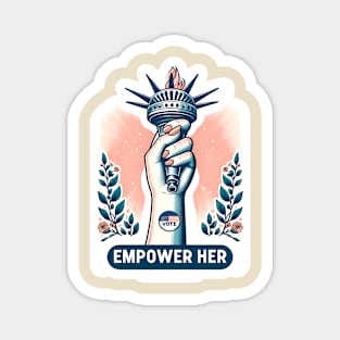 Empower Her: Vote for Change Magnet
