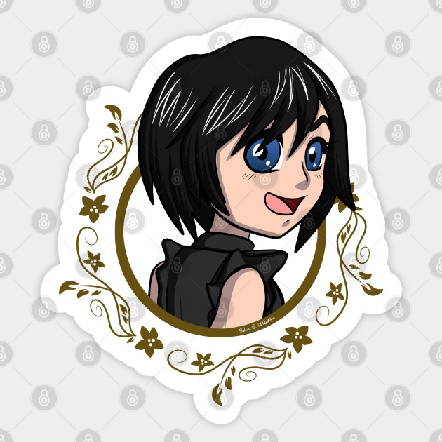 Xion Badge Kingdom Hearts Sticker Teepublic