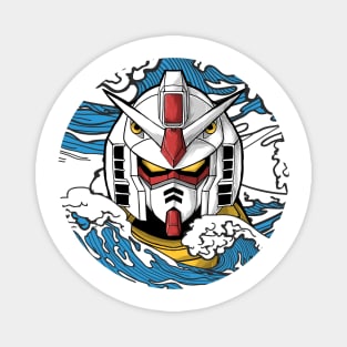 gundam rx 78 wave Magnet