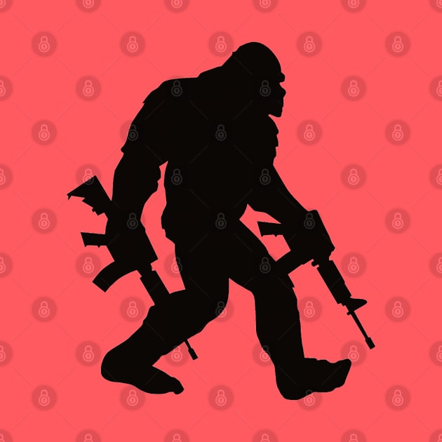 Bigfoot - AR15 by  The best hard hat stickers 