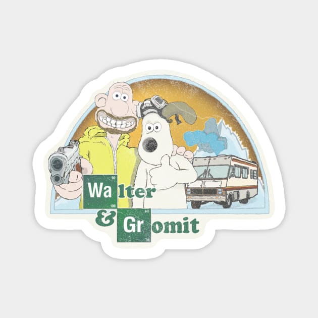 Don't Forget the Methylamine, Gromit! Magnet by toruandmidori