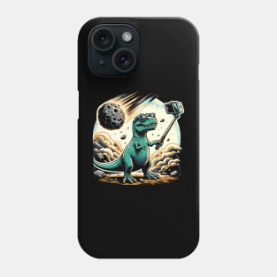 Dinosaur T-Rex Selfie Novelty Funny Dinosaur Phone Case