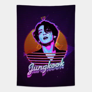 Jungkook Retro Tapestry