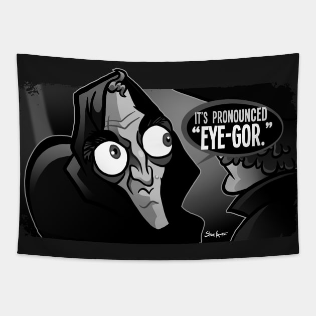 Eyegor Tapestry by binarygod