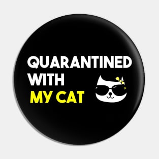 Quarantined with my cat Pin