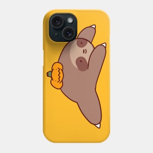 Sloth and Pumpkin Phone Case