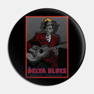 ROBERT JOHNSON AMERICAN BLUES MUSICIAN AND SONGWRITER Pin