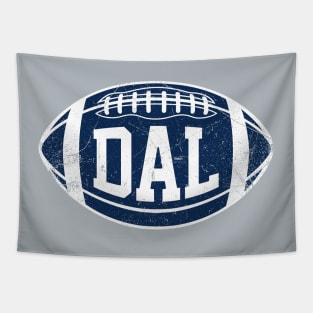 DAL Retro Football - Silver Tapestry