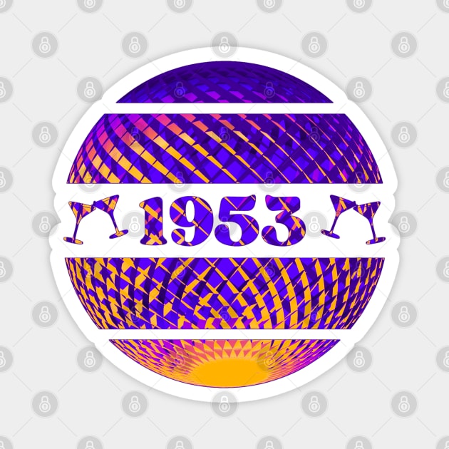 1953 - 70th birthday celebration Magnet by Bailamor