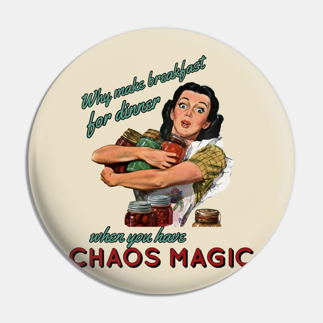 Chaos Magic Pin by Nixart