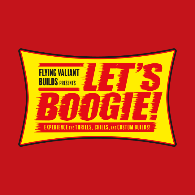 Let's Boogie - 50's Movie Style (Red) by jepegdesign