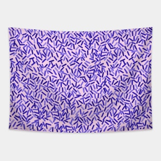 Indigo Sprinkles Pattern Tapestry