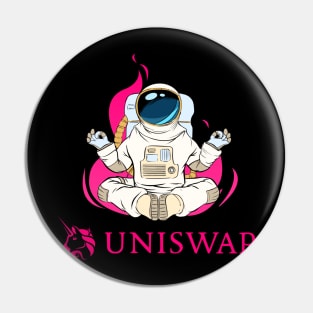 Uniswap UNI coin Crypto coin Crytopcurrency Pin