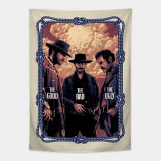 The Good The Bad and The Ugly Vintage Tapestry