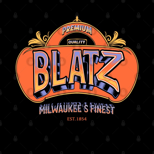 Blatz Logo by margueritesauvages