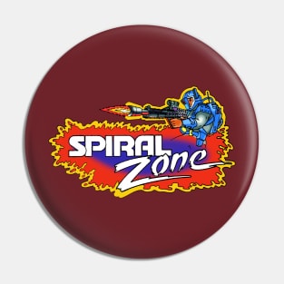 Spiral Zone Cartoon Variant Pin