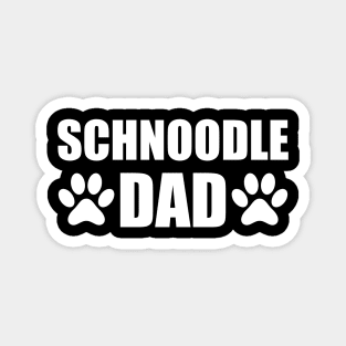 Schnoodle Dad - Schnoodle Dog Dad b Magnet