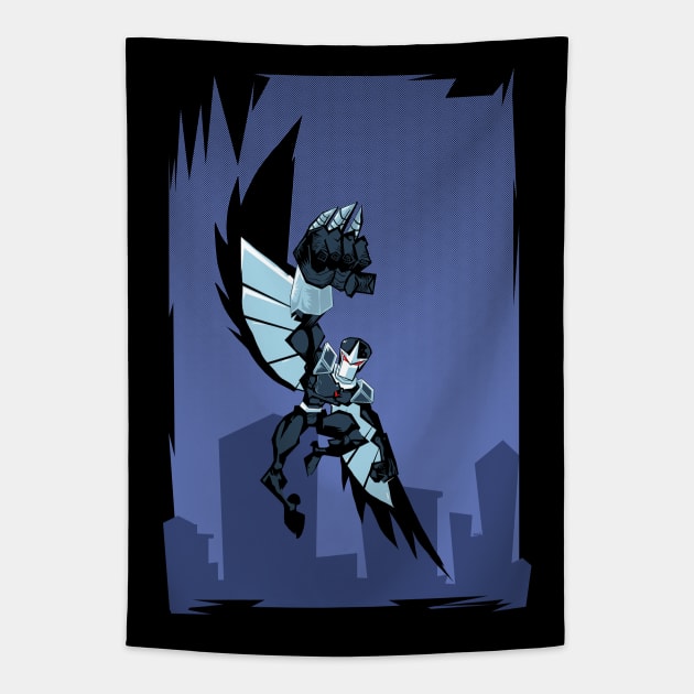 Darkhawk Returns Tapestry by Samax