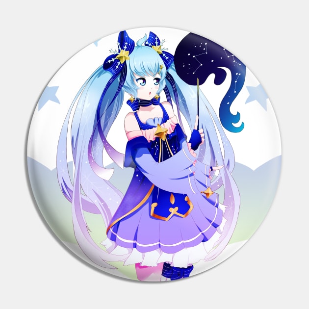 Snow Miku 2019 Pin by KawaiiDreamyPixie