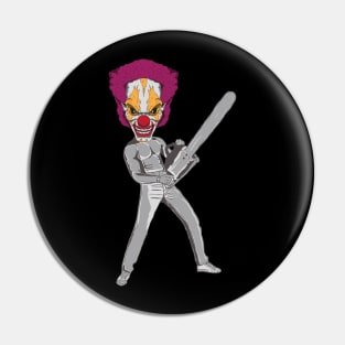 Scary Killer Clown Pin