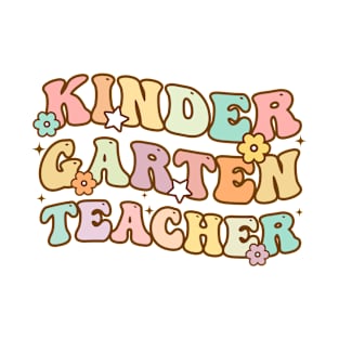Vintage Kindergarten Teacher Back To School Gifts T-Shirt
