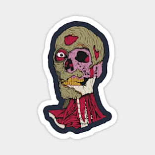 Rotting Zombie Man Magnet