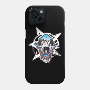 Bear skull Phone Case