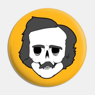 Poe Skull Pin