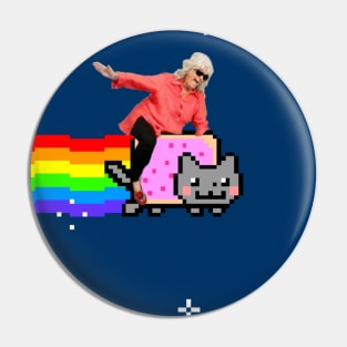 Paula Nyan Cat Pin