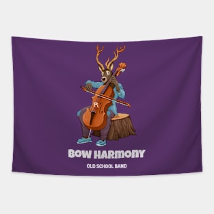 Bow Harmony Cello Tapestry