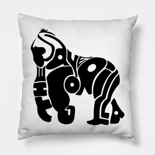 Save The Gorillas Pillow