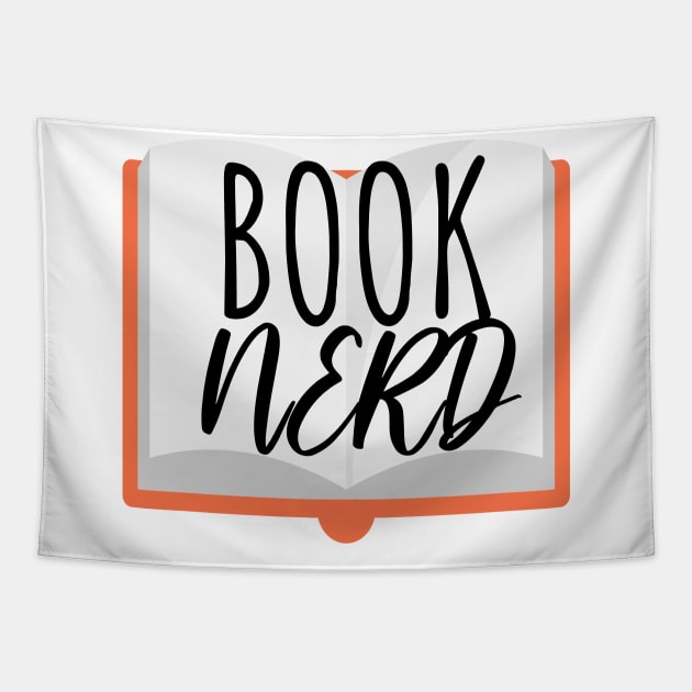 Bookworm book nerd Tapestry by maxcode