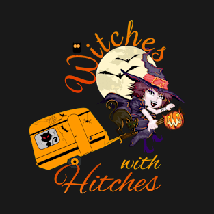 Halloween Witches with Hitches T-Shirt